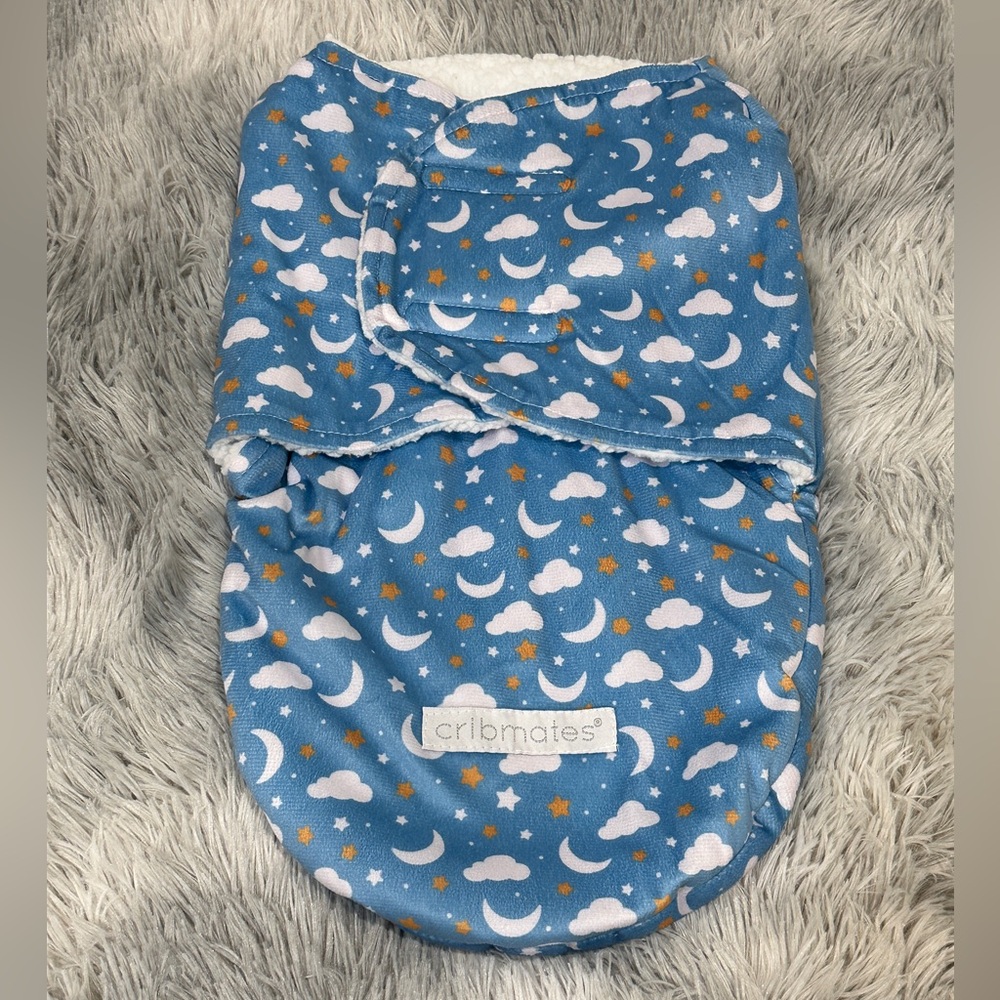 Blue Baby Swaddle Blanket